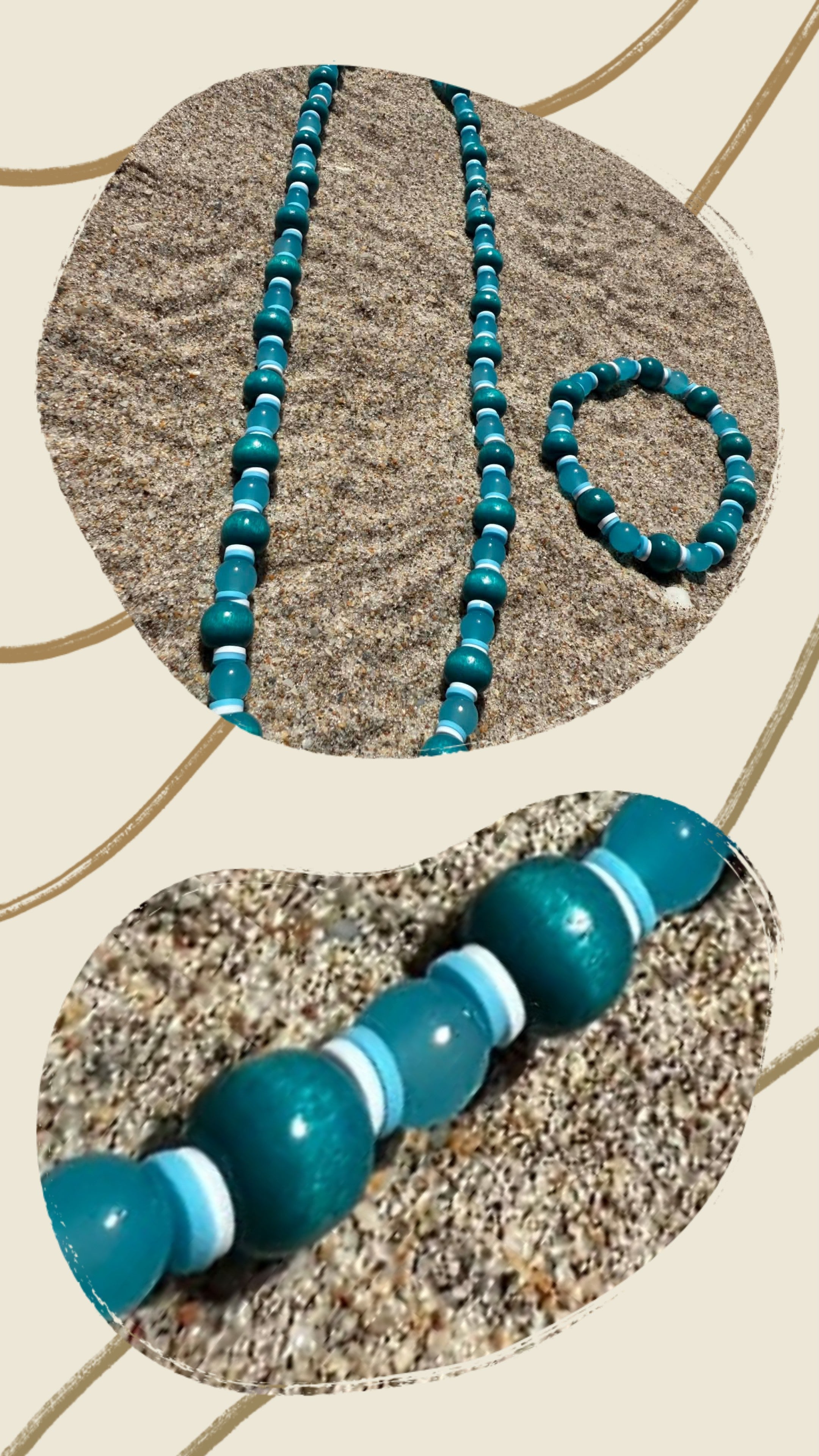 Aquatic Bliss-Beaded Sets