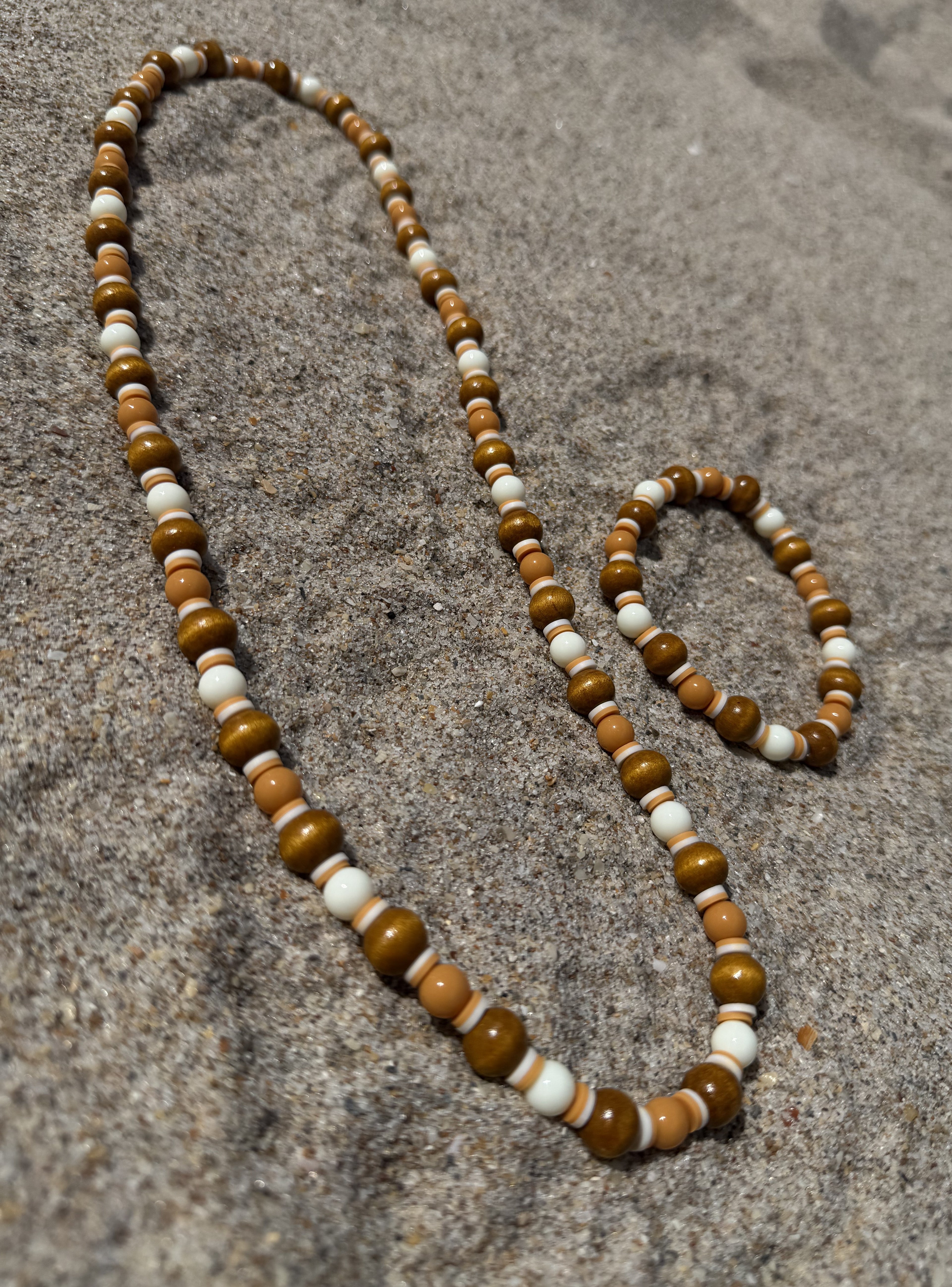 Driftwood Dreamer-Beaded Sets, Orange