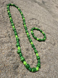 Green Giant-Beaded Sets