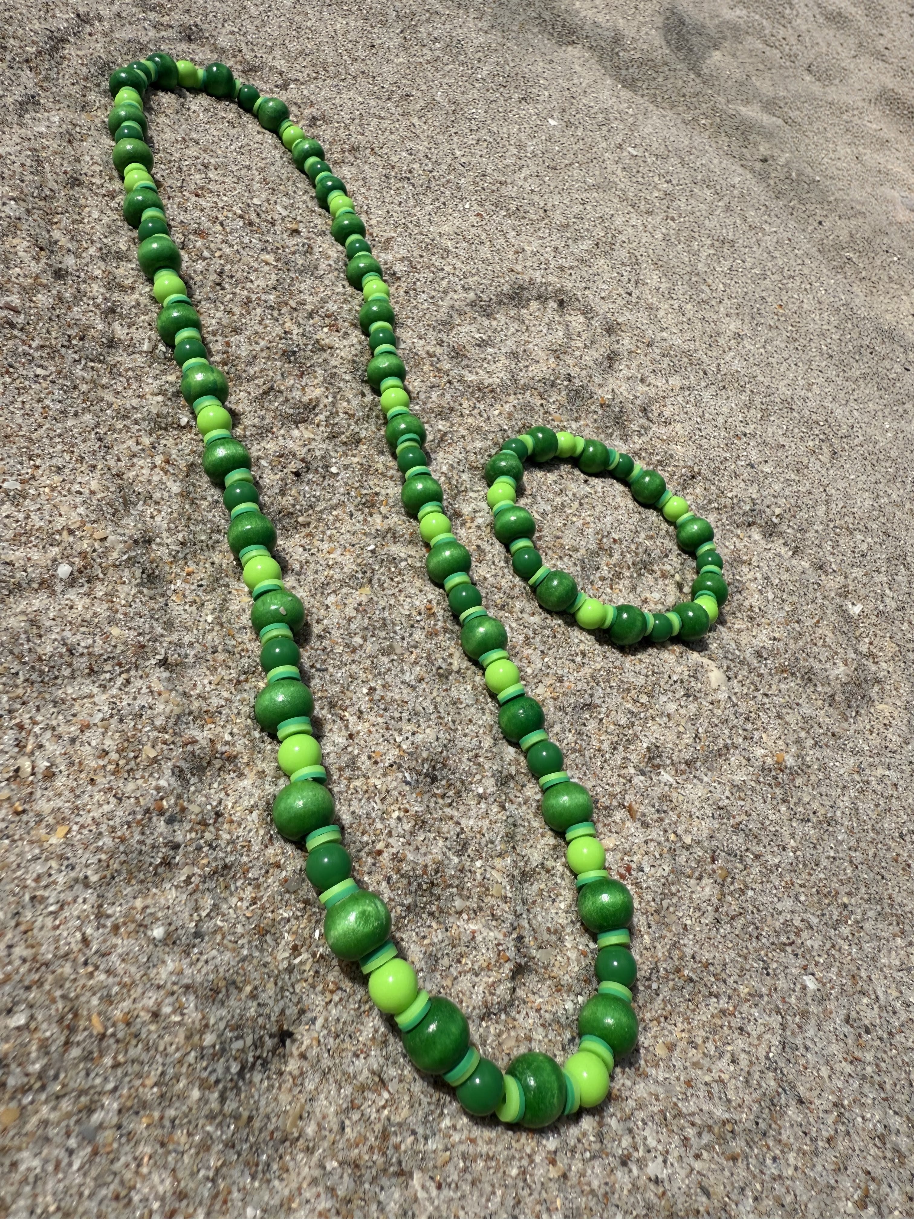 Green Giant-Beaded Sets