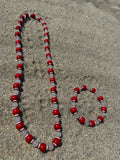 Redberry Dew-Beaded Sets