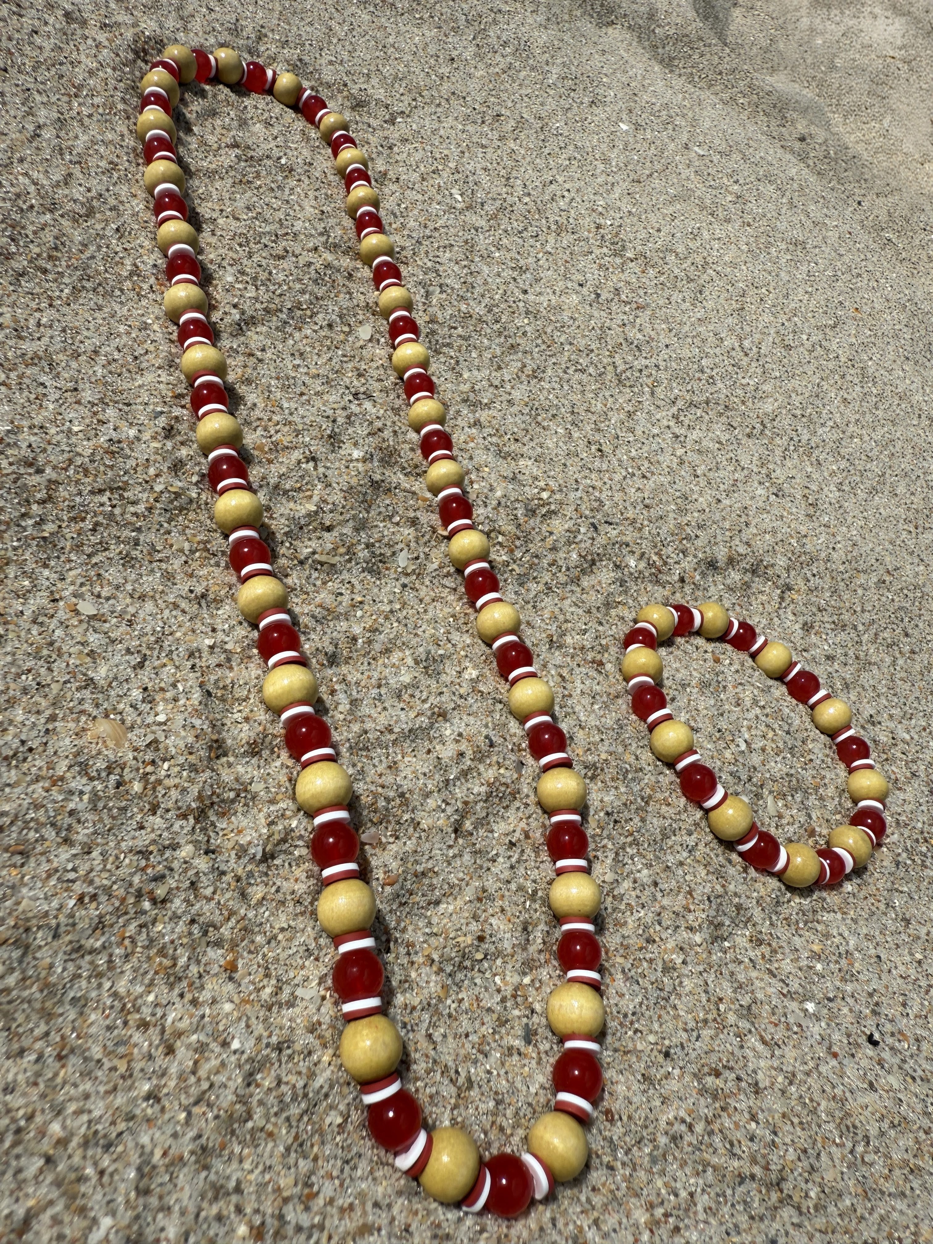 Raw Cherries-Beaded Sets