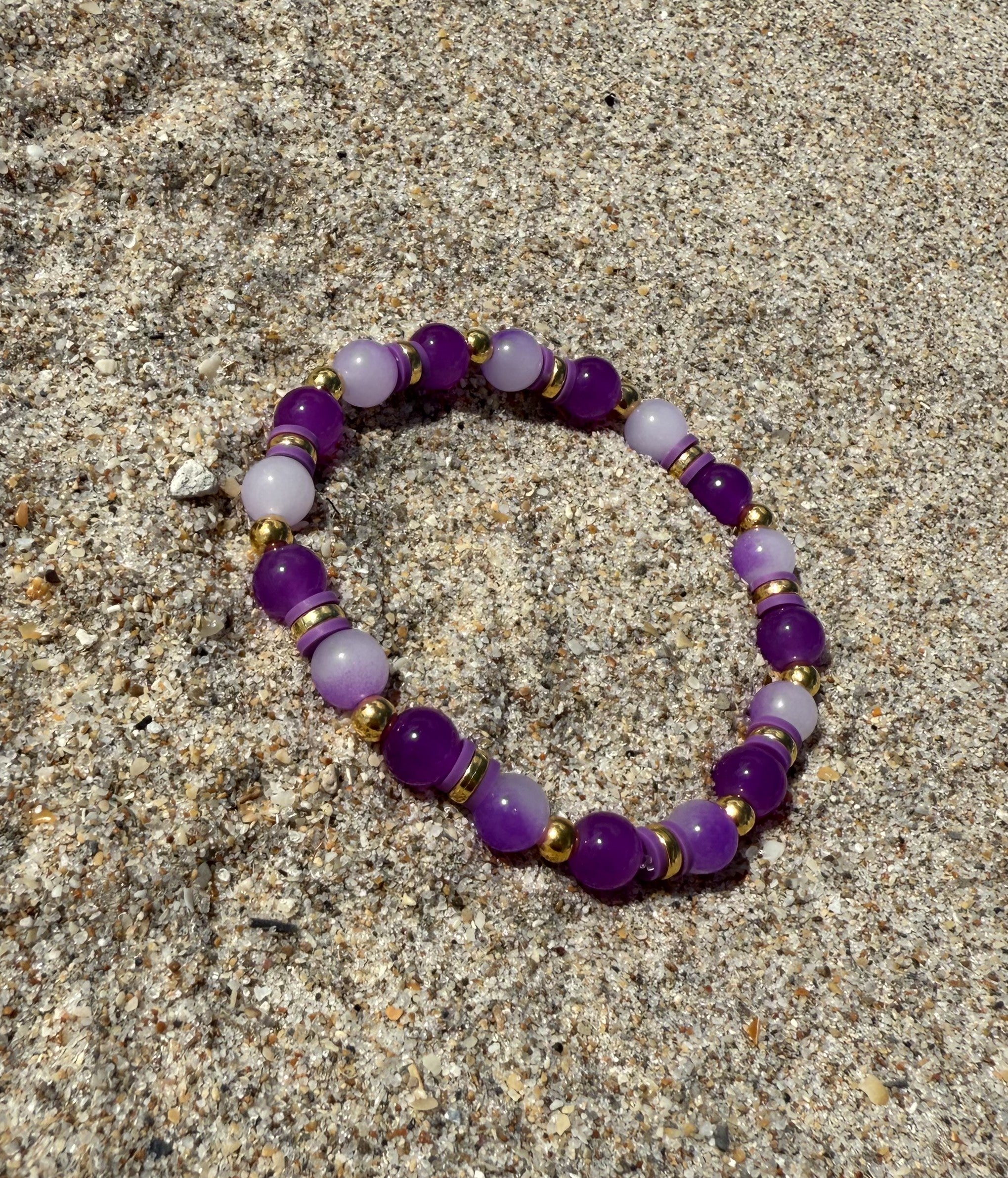 Amethyst Clouds-Bracelet