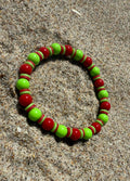 Candied Moss and Berries- Bracelet